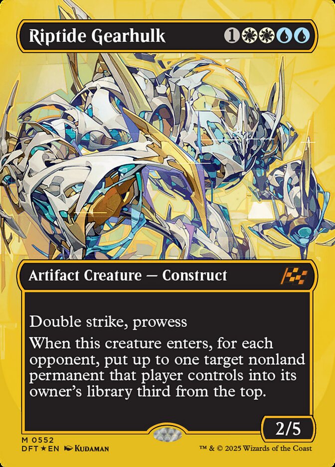 Mecanotitã da Maré / Riptide Gearhulk - Magic: The Gathering - MoxLand
