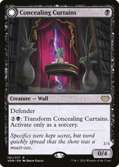 Cortinas Ocultadoras / Concealing Curtains - Magic: The Gathering - MoxLand