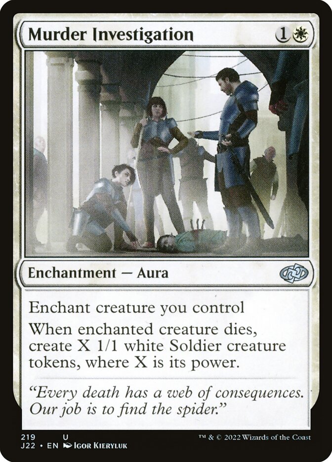 Investigação de Assassinato / Murder Investigation - Magic: The Gathering - MoxLand