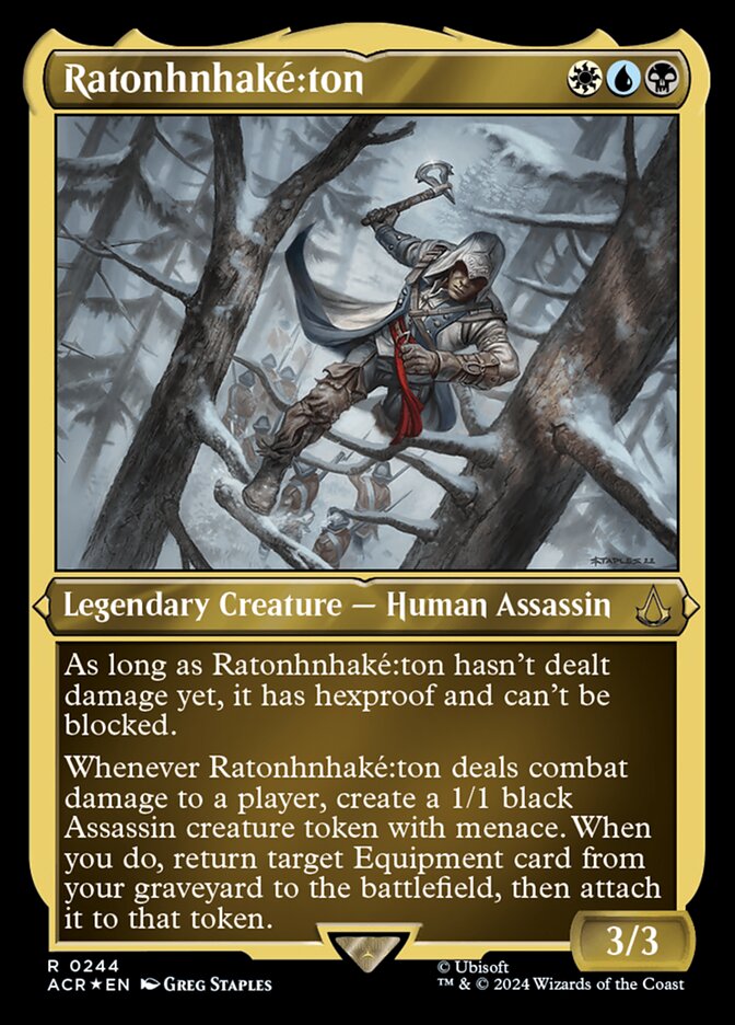Ratonhnhaké꞉ton - Magic: The Gathering - MoxLand
