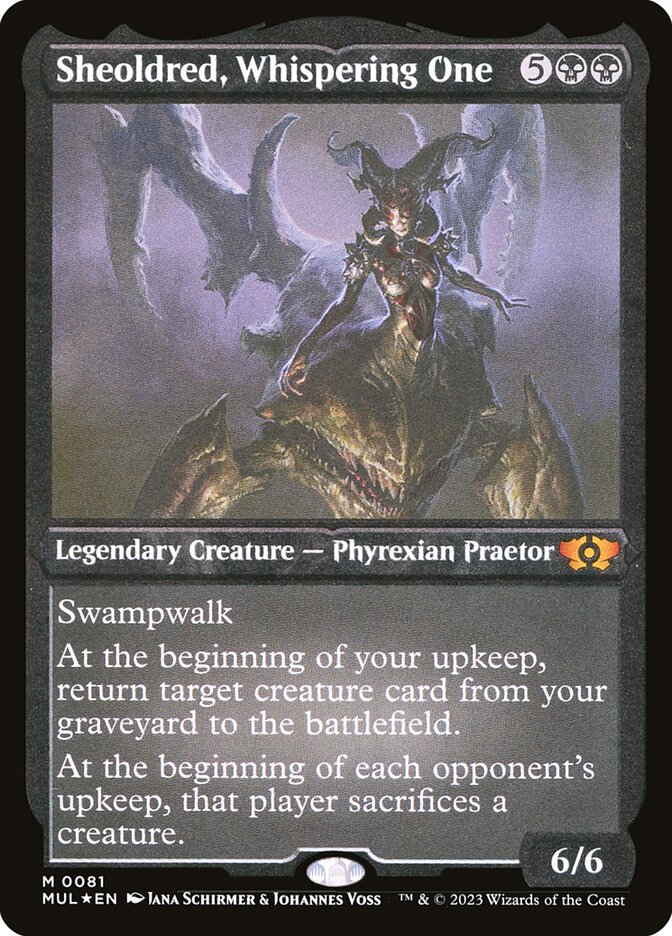 Sheoldred, A Sussurradora / Sheoldred, Whispering One - Magic: The Gathering - MoxLand
