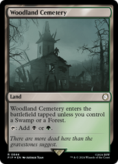 Cemitério da Floresta / Woodland Cemetery - Magic: The Gathering - MoxLand