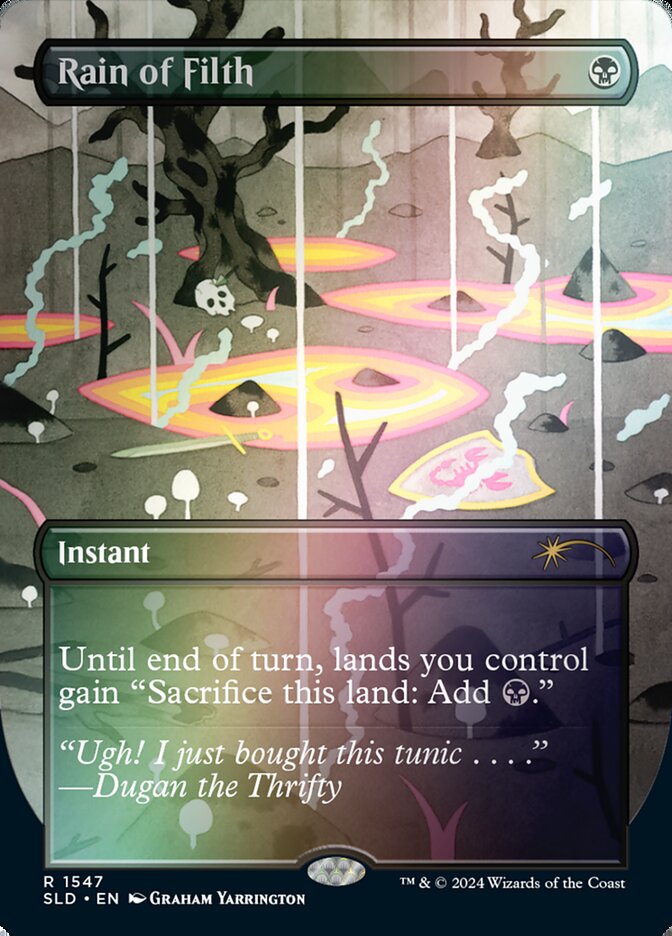 Chuva de Imundície / Rain of Filth - Magic: The Gathering - MoxLand