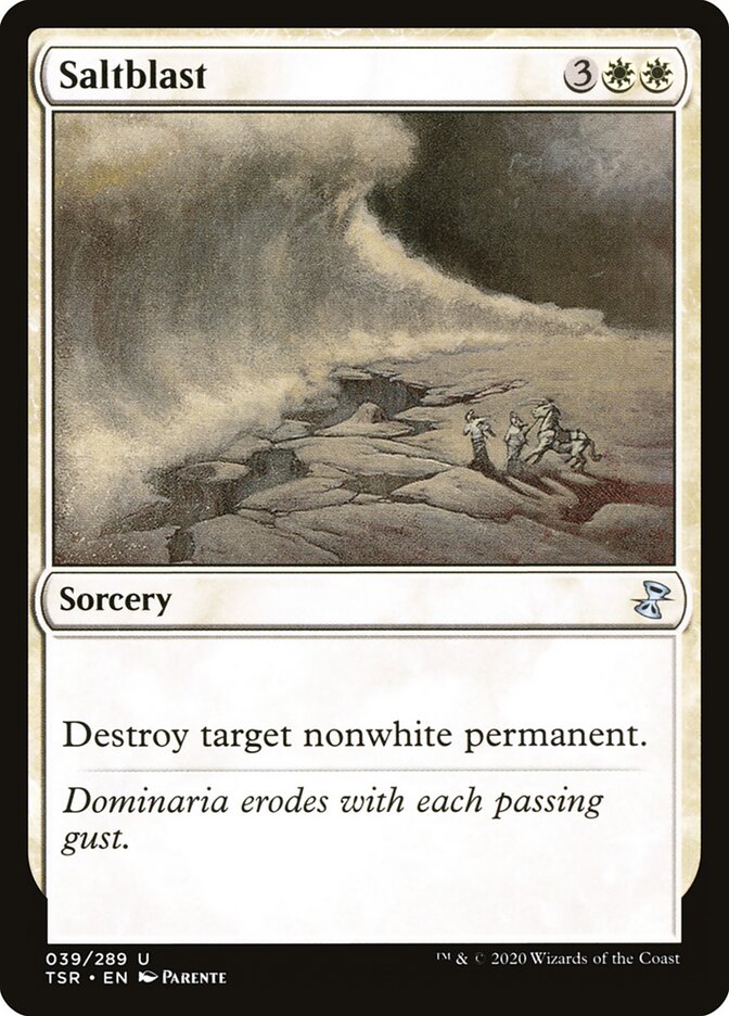 Rajada Salina / Saltblast - Magic: The Gathering - MoxLand