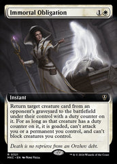 Immortal Obligation - Magic: The Gathering - MoxLand