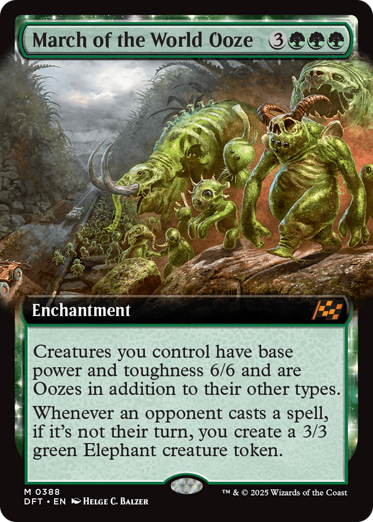 Marcha do Lodo Mundial / March of the World Ooze - Magic: The Gathering - MoxLand