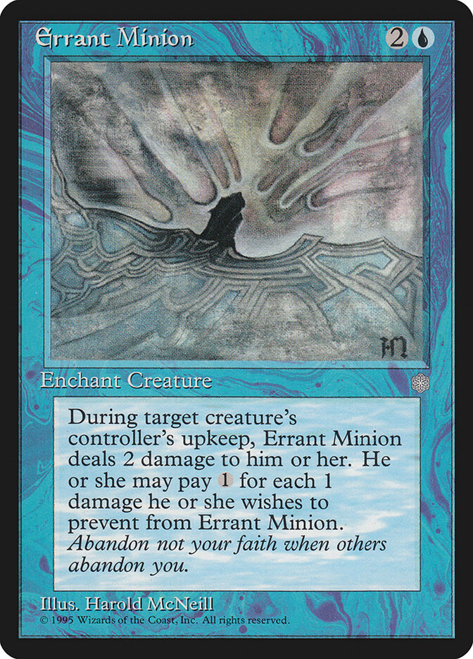 Assecla Infiel / Errant Minion - Magic: The Gathering - MoxLand