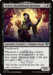 Arnyn, Deathbloom Botanist - Magic: The Gathering - MoxLand