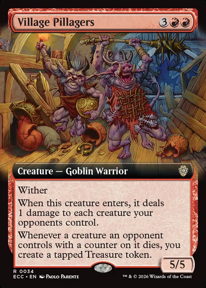 Village Pillagers - Magic: The Gathering - MoxLand
