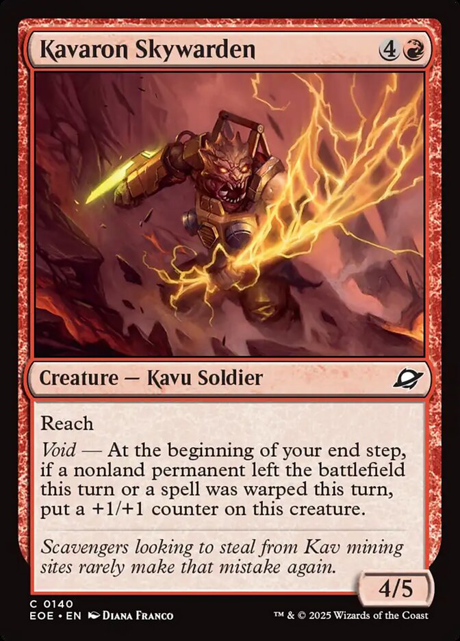 Guardião Celeste de Kavaron / Kavaron Skywarden - Magic: The Gathering - MoxLand