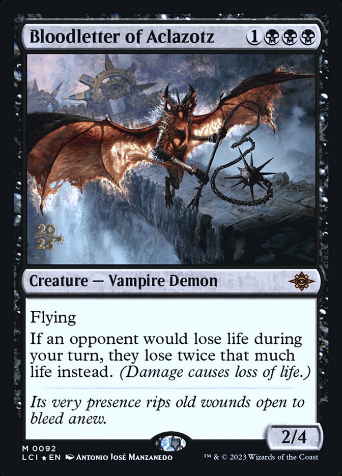 Flebotomista de Aclazotz / Bloodletter of Aclazotz - Magic: The Gathering - MoxLand