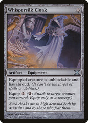 Manto de Seda Ruflante / Whispersilk Cloak - Magic: The Gathering - MoxLand