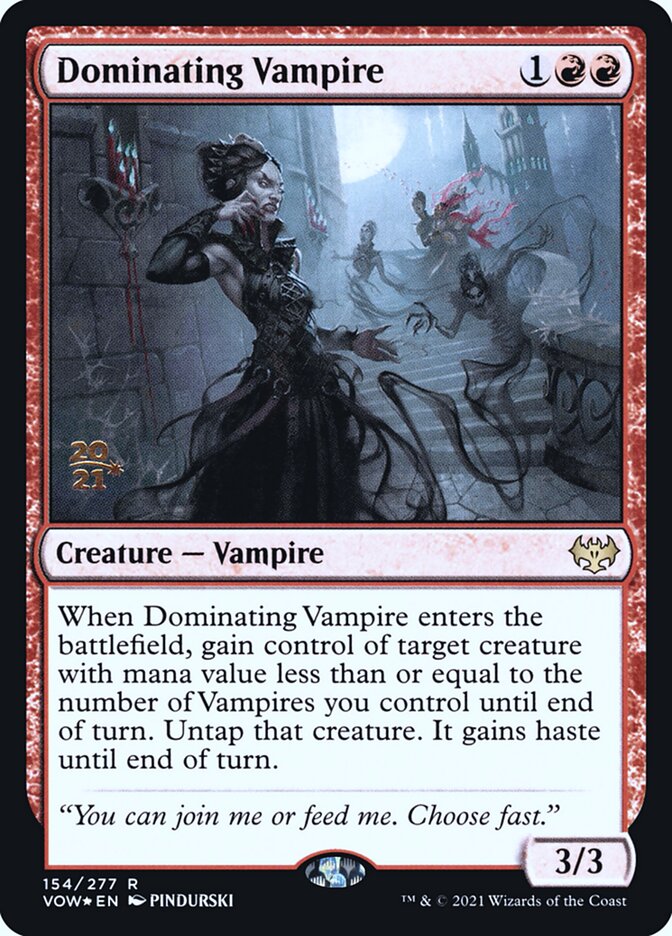 Vampira Dominadora / Dominating Vampire - Magic: The Gathering - MoxLand