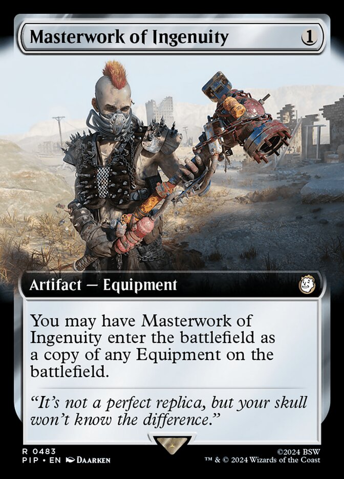 Obra-prima da Engenhosidade / Masterwork of Ingenuity - Magic: The Gathering - MoxLand