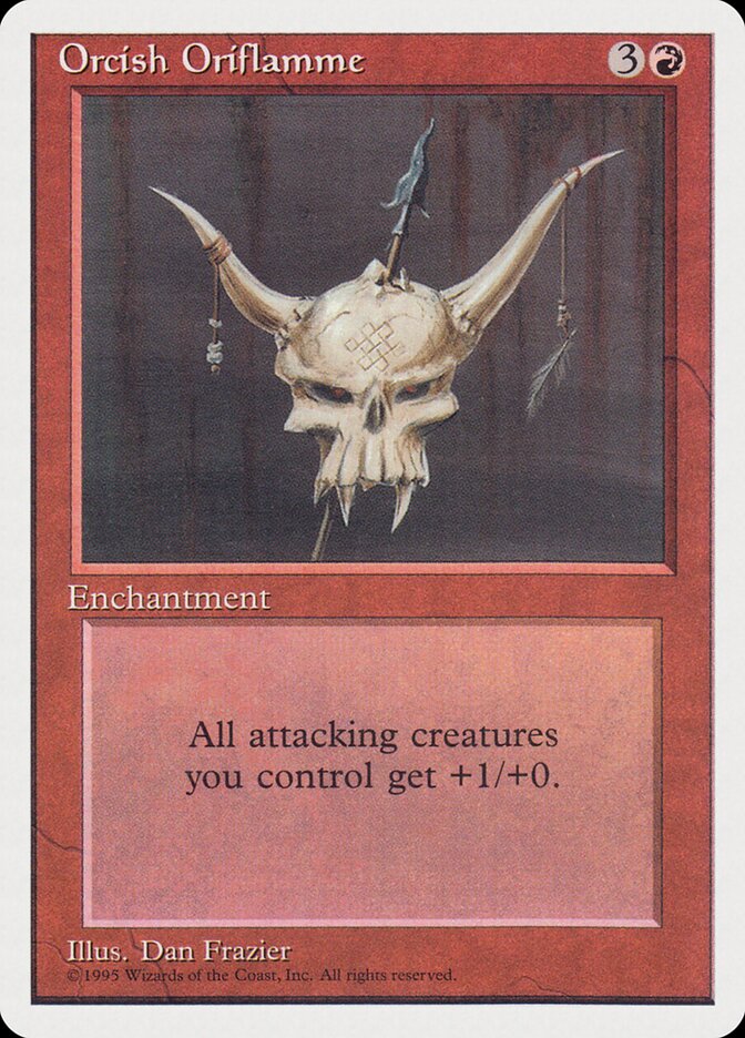 Auriflama Órquica / Orcish Oriflamme - Magic: The Gathering - MoxLand