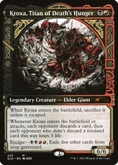 Croxa, Titã da Fome da Morte / Kroxa, Titan of Death's Hunger - Magic: The Gathering - MoxLand