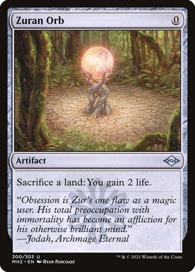 Orbe Zurana / Zuran Orb - Magic: The Gathering - MoxLand