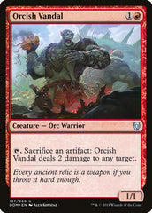 Vândalo Órquico / Orcish Vandal - Magic: The Gathering - MoxLand