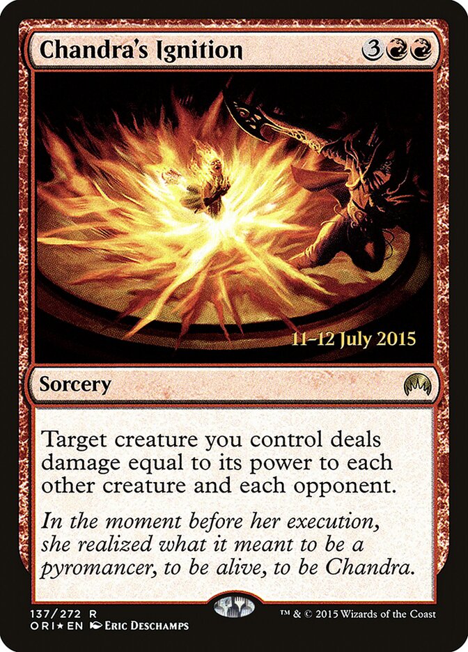 Combustão de Chandra / Chandra's Ignition - Magic: The Gathering - MoxLand