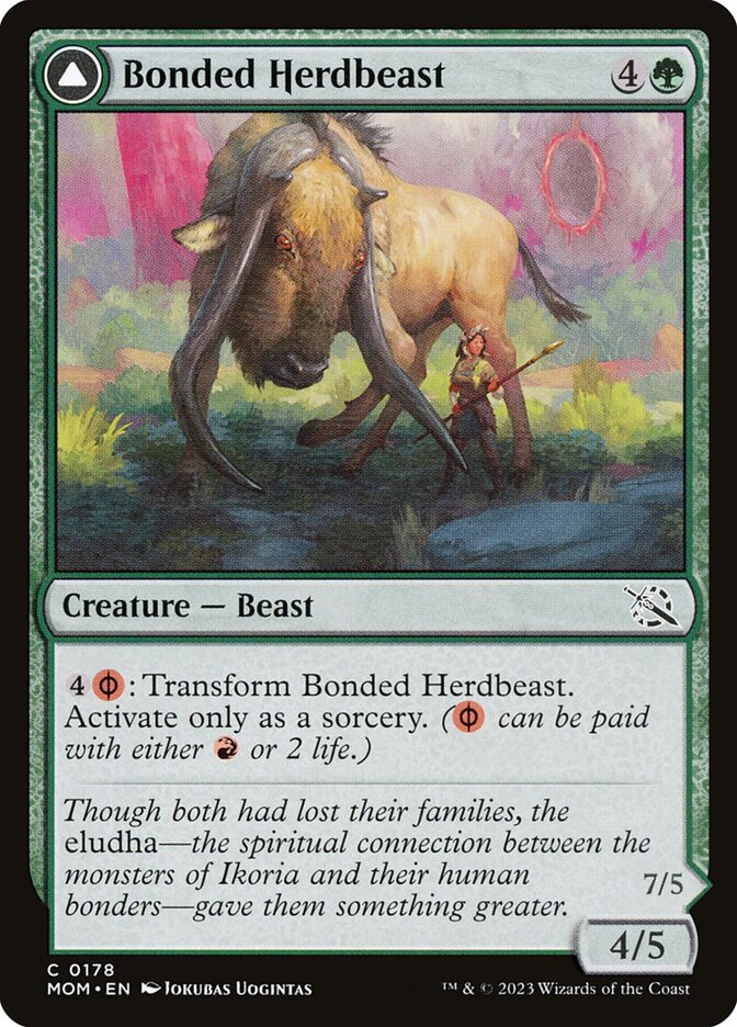 Fera de Rebanho Vinculada / Bonded Herdbeast - Magic: The Gathering - MoxLand