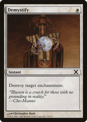 Desmistificar / Demystify - Magic: The Gathering - MoxLand