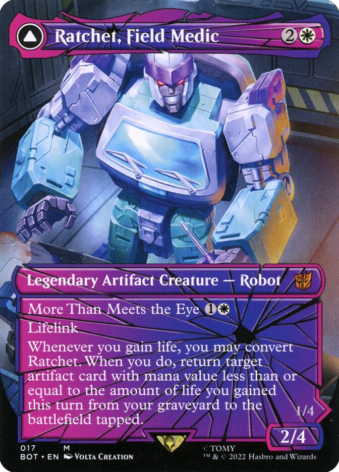 Ratchet, Paramédico de Campo / Ratchet, Field Medic - Magic: The Gathering - MoxLand