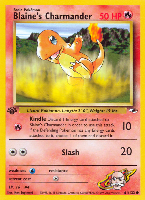 Blaine's Charmander - MoxLand - MoxLand