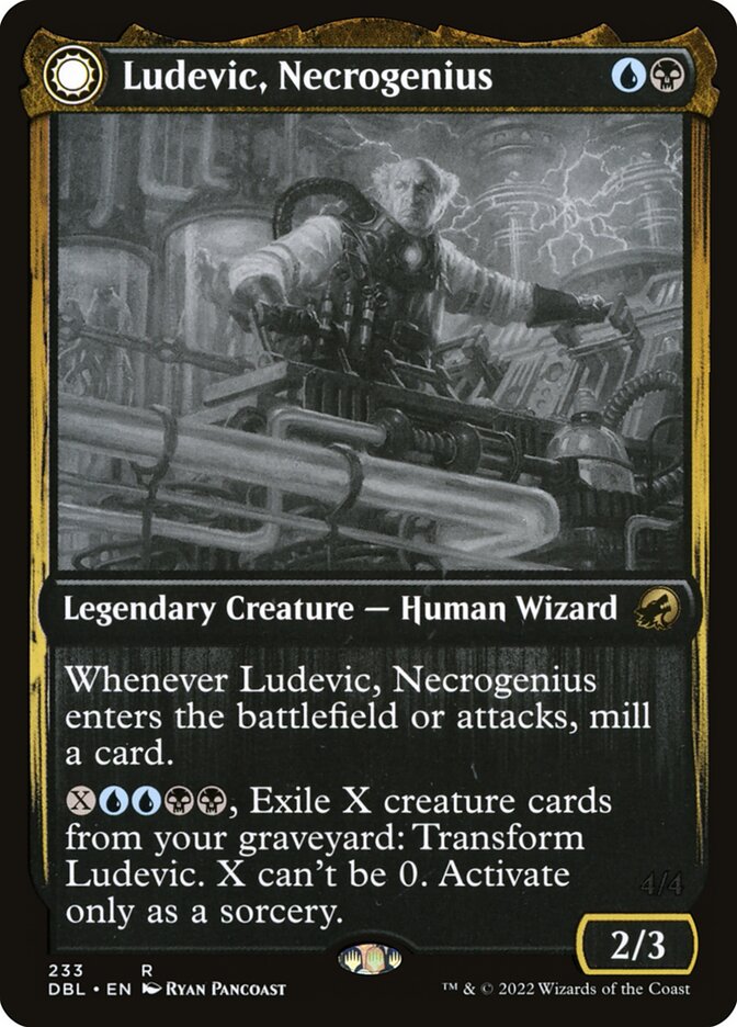 Ludevic, Necrogênio / Ludevic, Necrogenius - Magic: The Gathering - MoxLand
