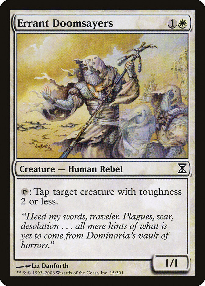Áugure do Infortúnio Errante / Errant Doomsayers - Magic: The Gathering - MoxLand