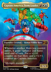 Captain America, Team Leader - Magic: The Gathering - MoxLand