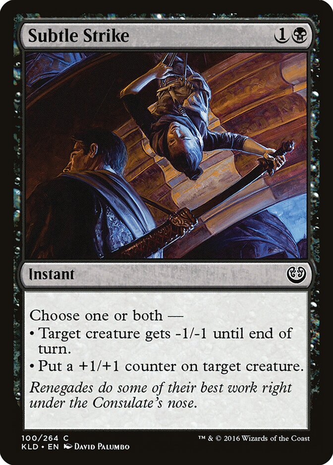 Golpe Sutil / Subtle Strike - Magic: The Gathering - MoxLand