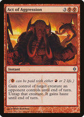 Ato de Agressão / Act of Aggression - Magic: The Gathering - MoxLand
