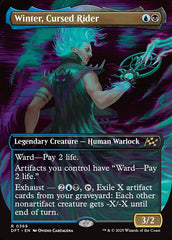 Winter, Piloto Amaldiçoado / Winter, Cursed Rider - Magic: The Gathering - MoxLand