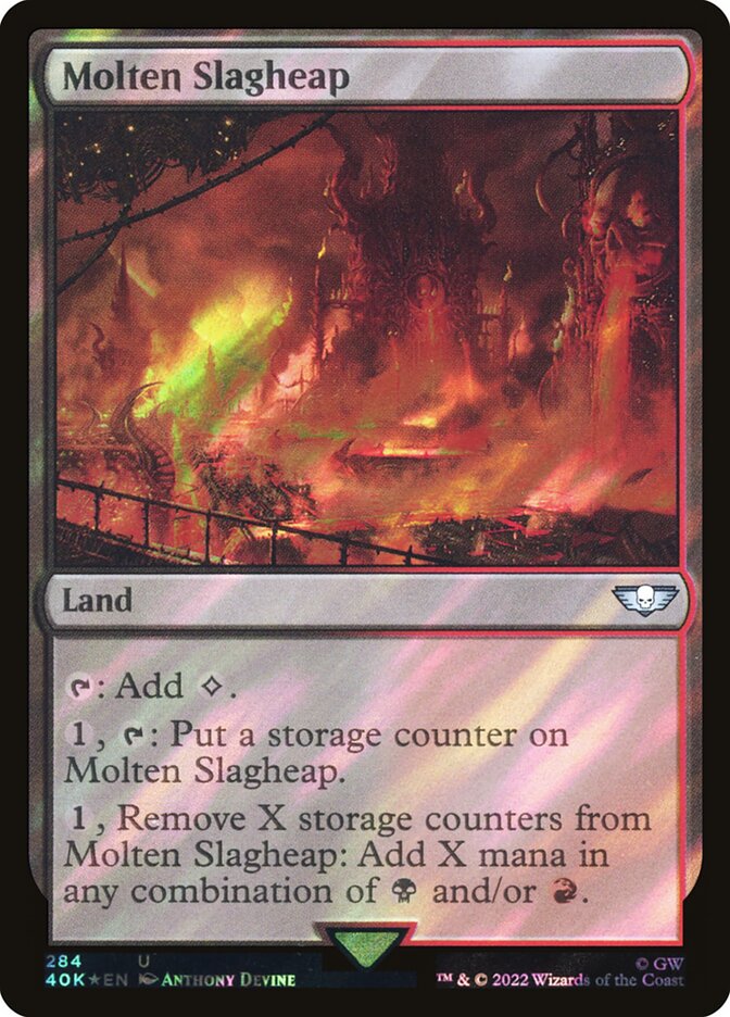 Escória Fundida / Molten Slagheap - Magic: The Gathering - MoxLand