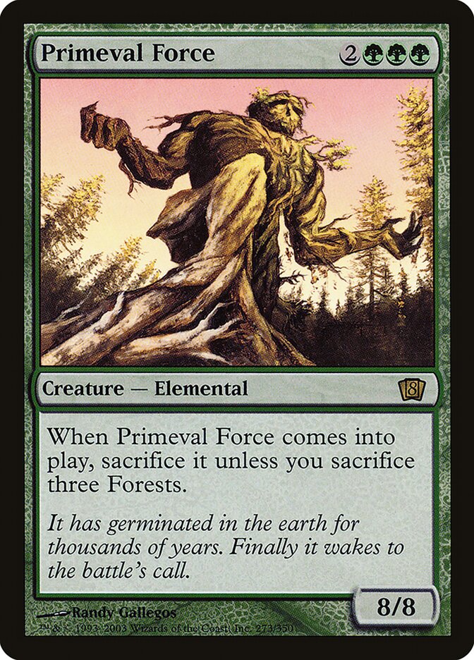 Força Primeva / Primeval Force - Magic: The Gathering - MoxLand