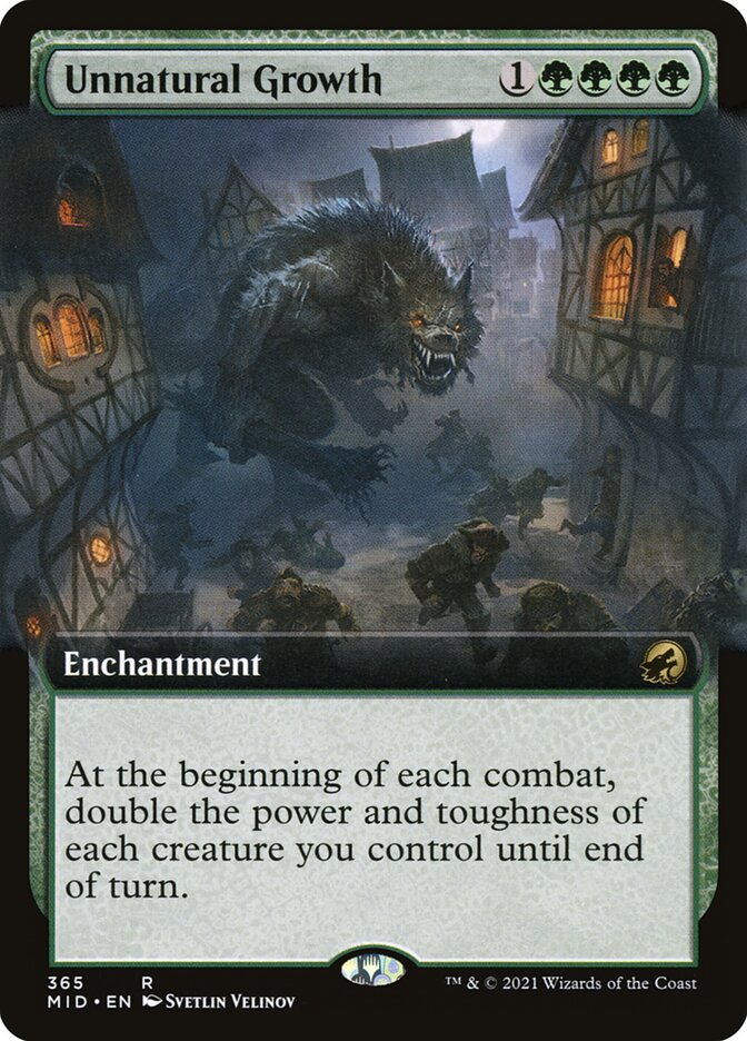 Crescimento Antinatural / Unnatural Growth - Magic: The Gathering - MoxLand
