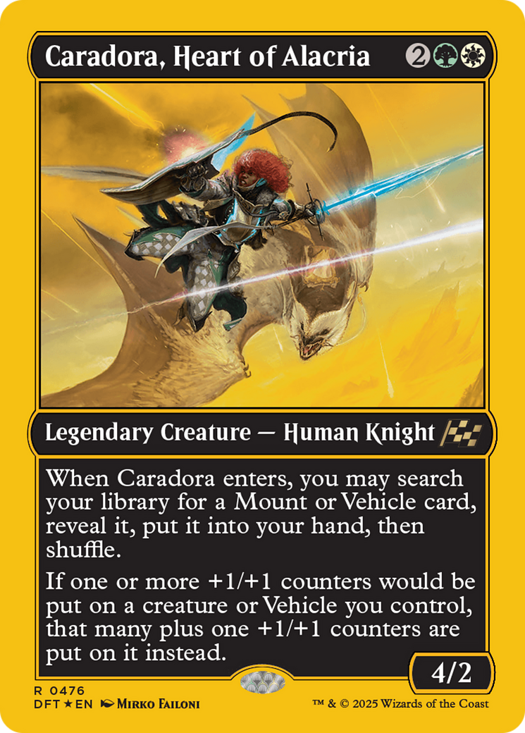 Caradora, Coração de Alacria / Caradora, Heart of Alacria - Magic: The Gathering - MoxLand