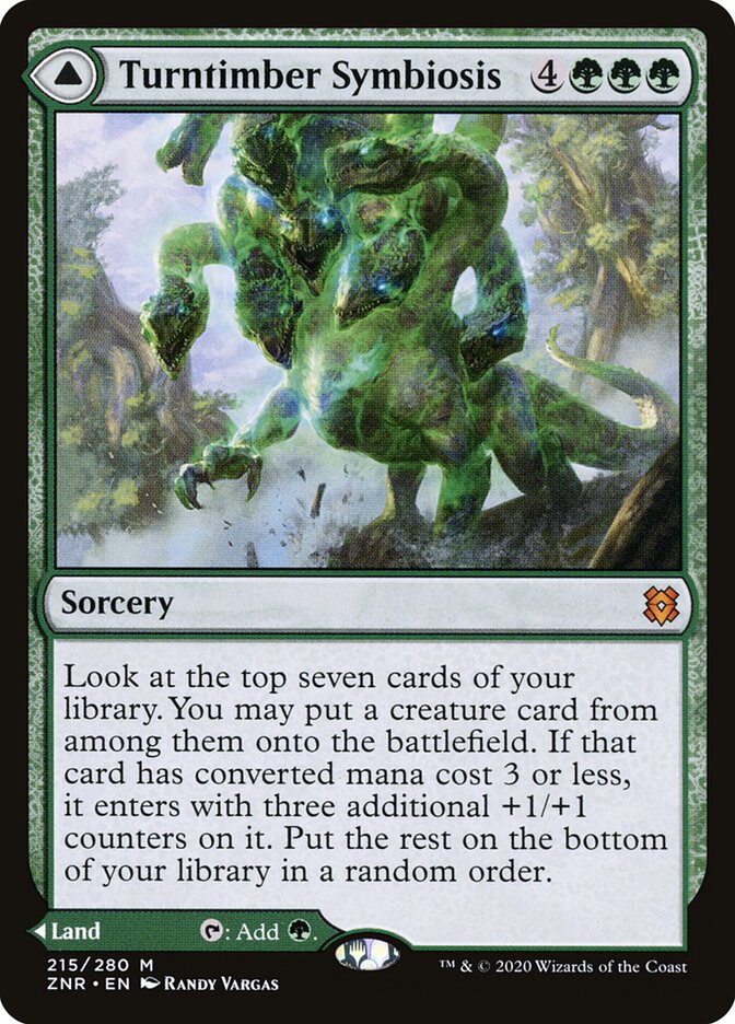 Simbiose de Virapau / Turntimber Symbiosis - Magic: The Gathering - MoxLand