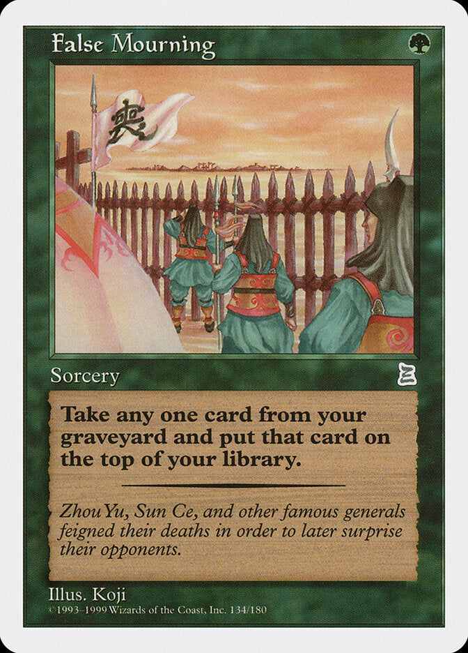 False Mourning - Magic: The Gathering - MoxLand
