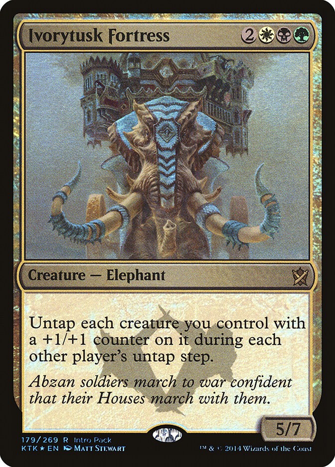 Fortaleza da Presa de Marfim / Ivorytusk Fortress - Magic: The Gathering - MoxLand