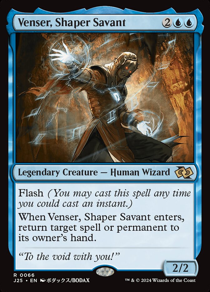 Venser, Sábio Modelador / Venser, Shaper Savant - Magic: The Gathering - MoxLand