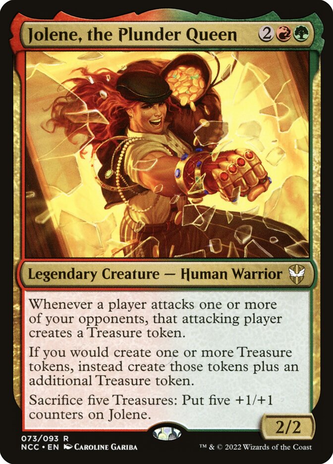 Jolene, a Rainha da Pilhagem / Jolene, the Plunder Queen - Magic: The Gathering - MoxLand