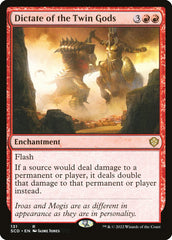 Decreto dos Deuses Gêmeos / Dictate of the Twin Gods - Magic: The Gathering - MoxLand