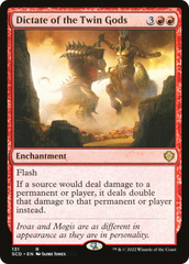 Decreto dos Deuses Gêmeos / Dictate of the Twin Gods - Magic: The Gathering - MoxLand