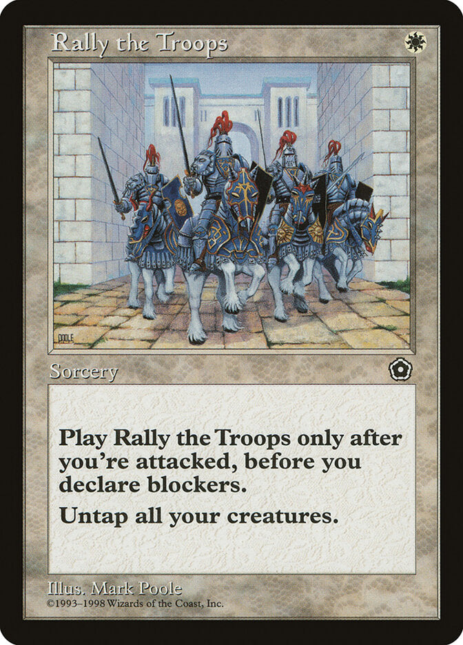 Rally the Troops - Magic: The Gathering - MoxLand