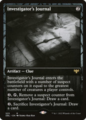 Diário do Investigador / Investigator's Journal - Magic: The Gathering - MoxLand