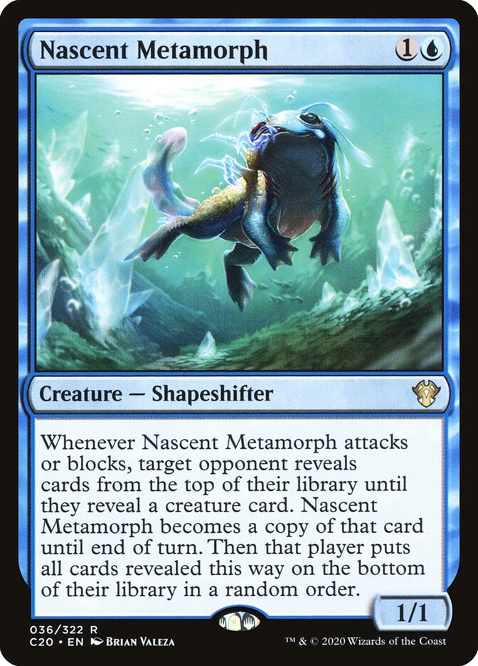 Metamorfo Nascente / Nascent Metamorph - Magic: The Gathering - MoxLand