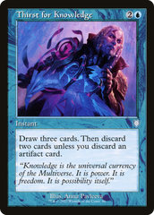 Sede por Conhecimento / Thirst for Knowledge - Magic: The Gathering - MoxLand