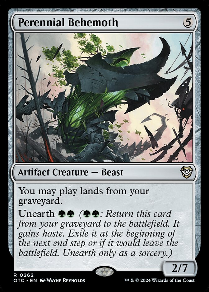 Behemoth Perene / Perennial Behemoth - Magic: The Gathering - MoxLand