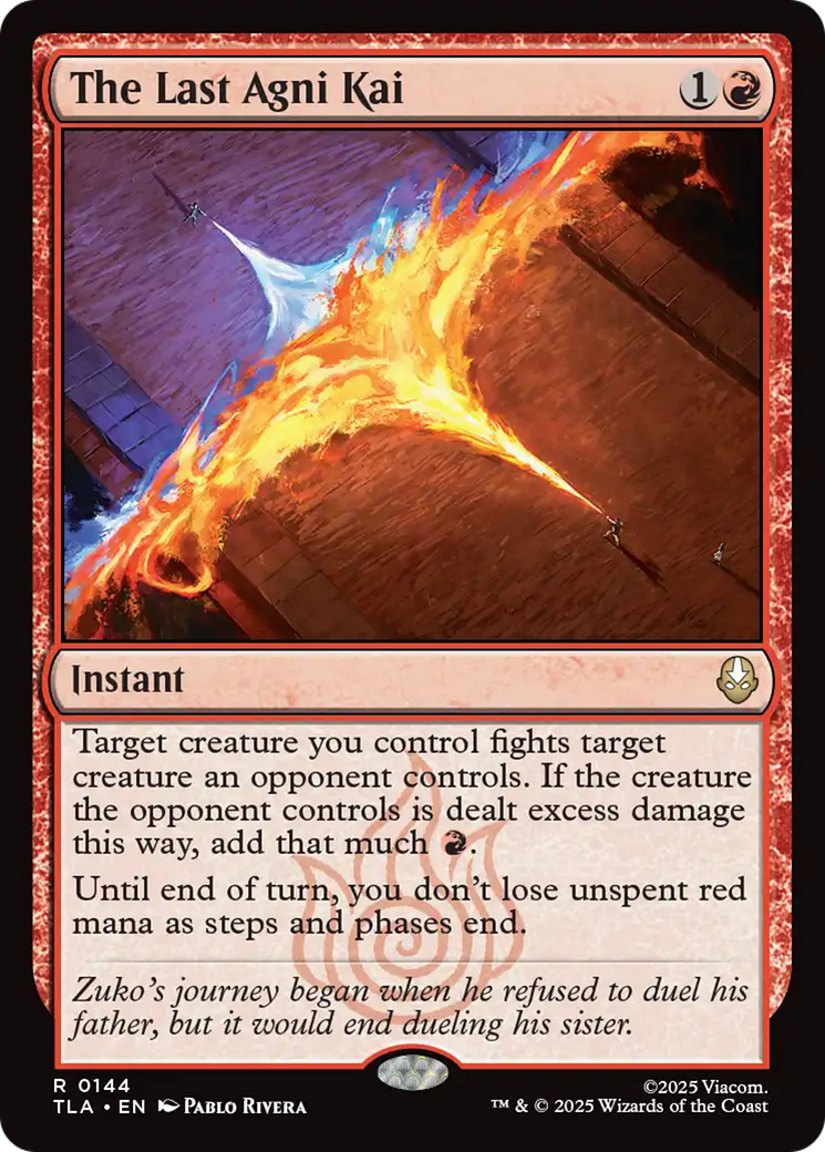 O Último Agni Kai / The Last Agni Kai - Magic: The Gathering - MoxLand